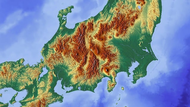 Map of japan